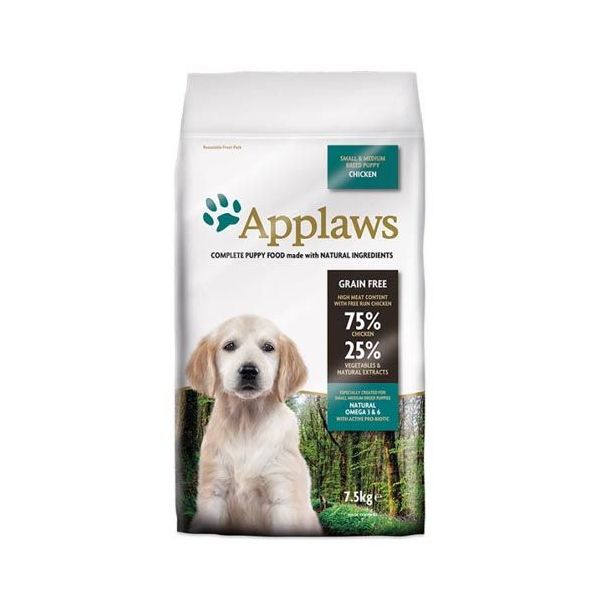 Applaws  Dog Small e Medium Puppy chicken 2kg