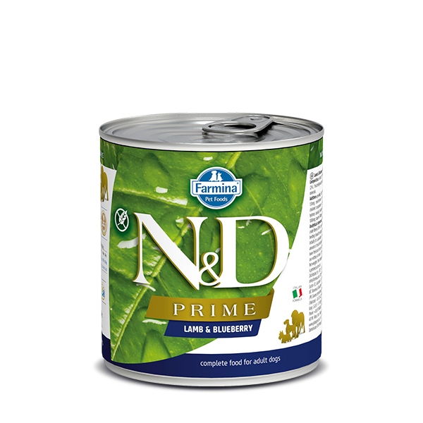 N&D Grain free lamb and blueberry wet food  285gr