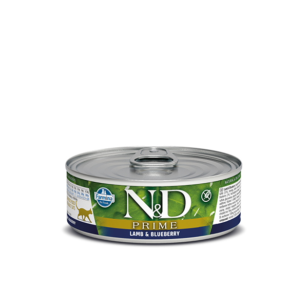 N&D Grain Free Prime LAMB AND BLUEBERRY WET FOOD 70g