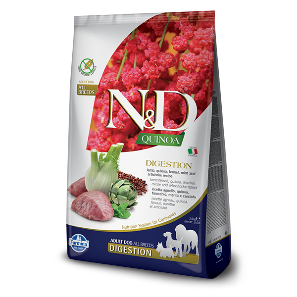 N&D Quinoa Digestion Lamb Dog 7kg