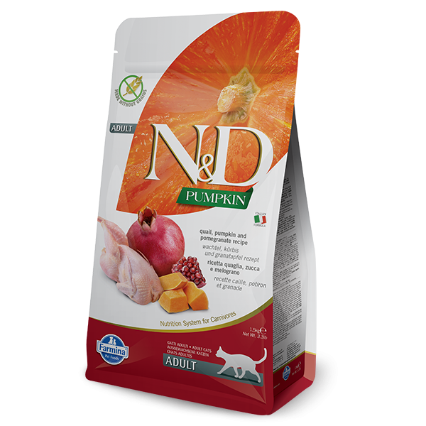 N&D PUMPKIN, QUAIL AND POMEGRANATE-300g