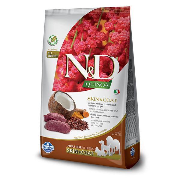 N&D Skin & Coat Venison Canine 2.5Kg - 7Kg