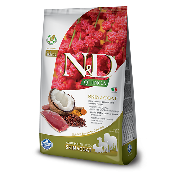 N&D Quinoa Skin & Coat Duck Dog 2,5Kg