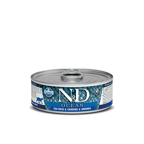 N&D Ocean Tuna, Sardine & Shrimp Adult wet food 70g
