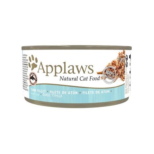 Applaws Natural cat Food tuna fillet 70gr