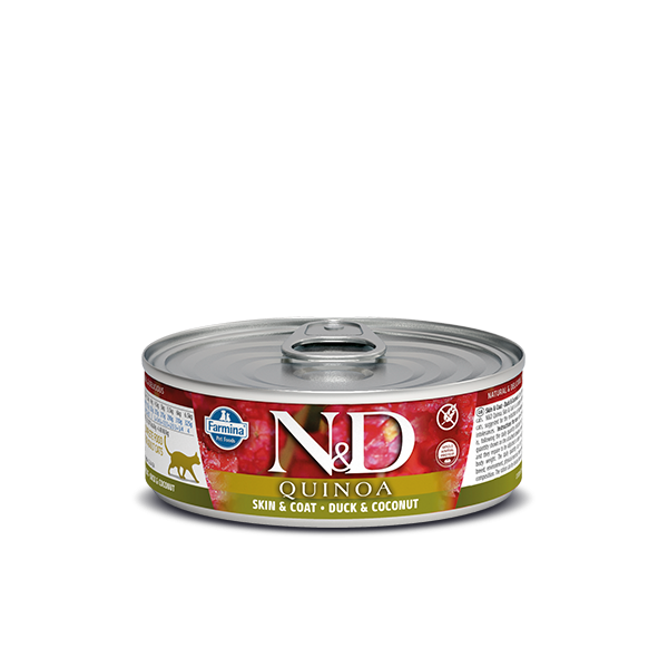 N&D Quinoa Skin&coat duck wet food 70gr