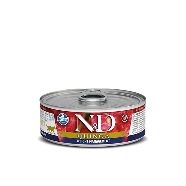 N&D Quinoa Weight management wet food 70gr