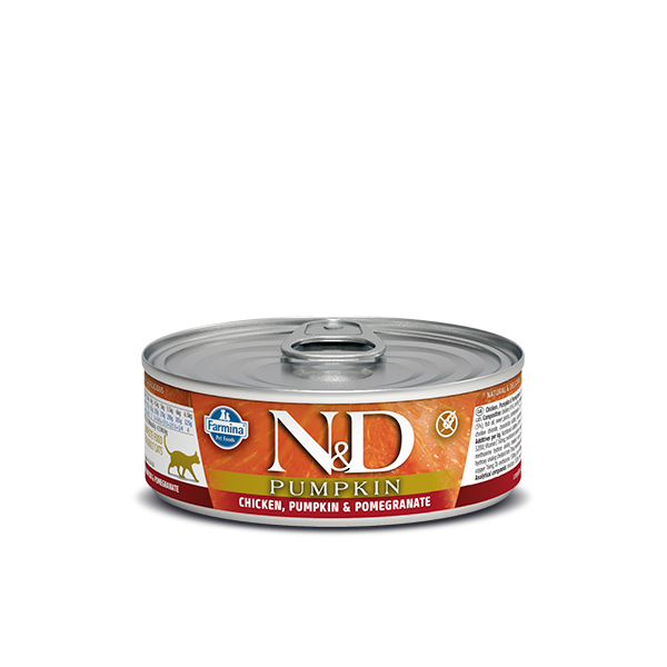 N&D CHICKEN, PUMPKIN & POMEGRANATE WET FOOD 70g
