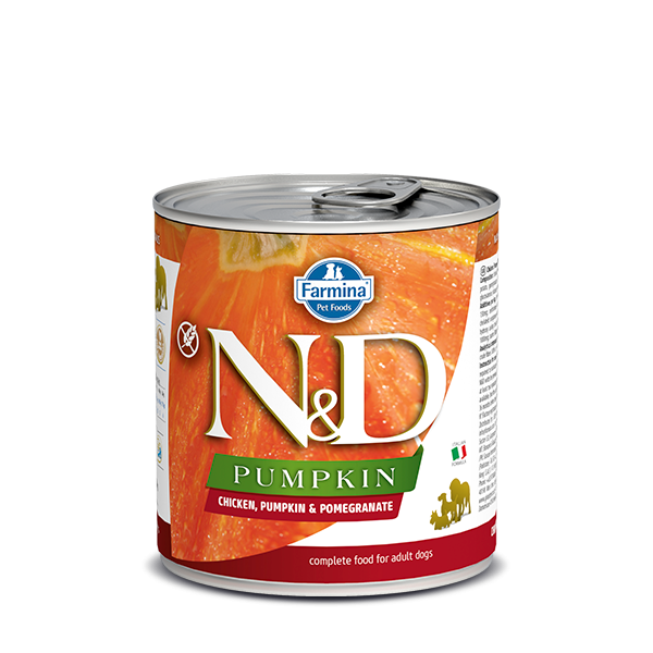 N&D CHICKEN, PUMPKIN & POMEGRANATE ADULT WET FOOD 285g
