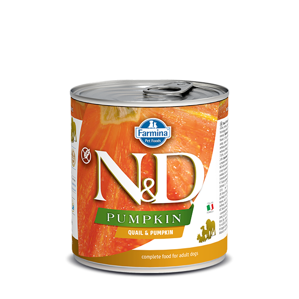 N&D QUAIL & PUMPKIN ADULT WET FOOD 285g