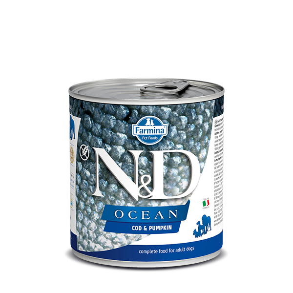 N&D OCEAN - COD & PUMPKIN DOG WET FOOD 285g