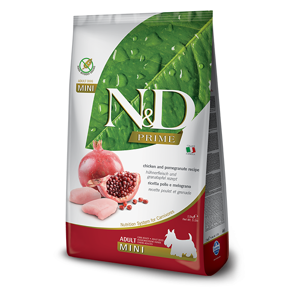 N&D Grain Free Prime Chicken & Pomegranate Adult Mini Dog-800g