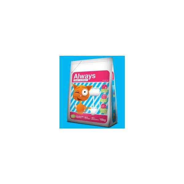 ALWAYS CAT LITER Aglomerante 16kg