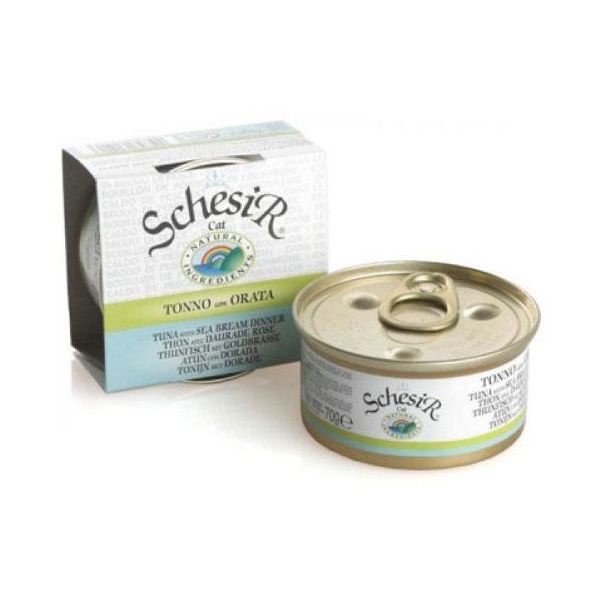 Schesir Atum com Dourada em Caldo 70gr