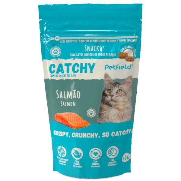 Petfield Catchy Salmão 60 g