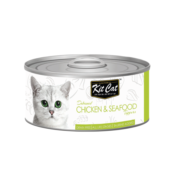 KITCAT CHICKEN & SEAFOOD 80 GR