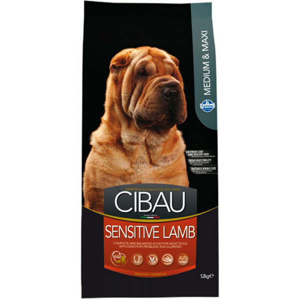 Cibau Sensitive Lamb Medium & Maxi-12Kg