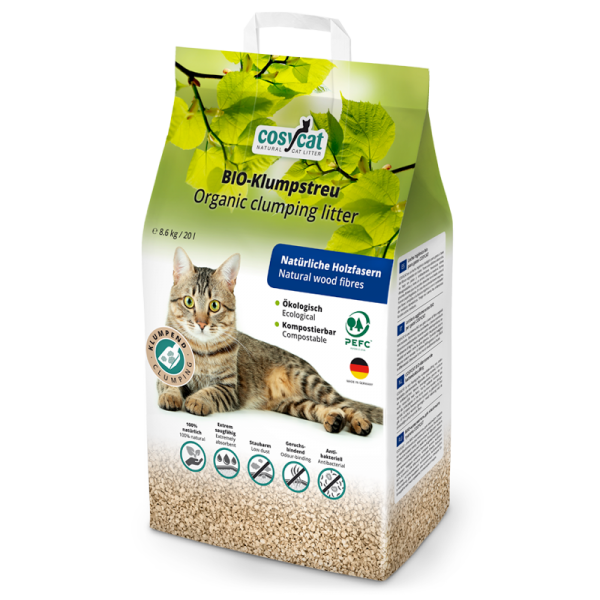 COSYCAT CLUMPING LITTER 20LT
