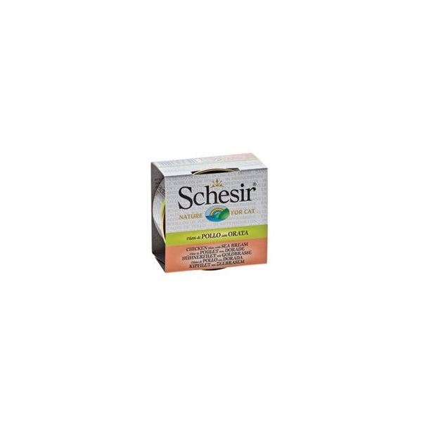 Schesir Com Frango e Dourada 70gr
