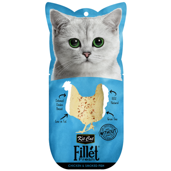 KITCAT FILLETFRESH CHICKEN & SMOKED FISH