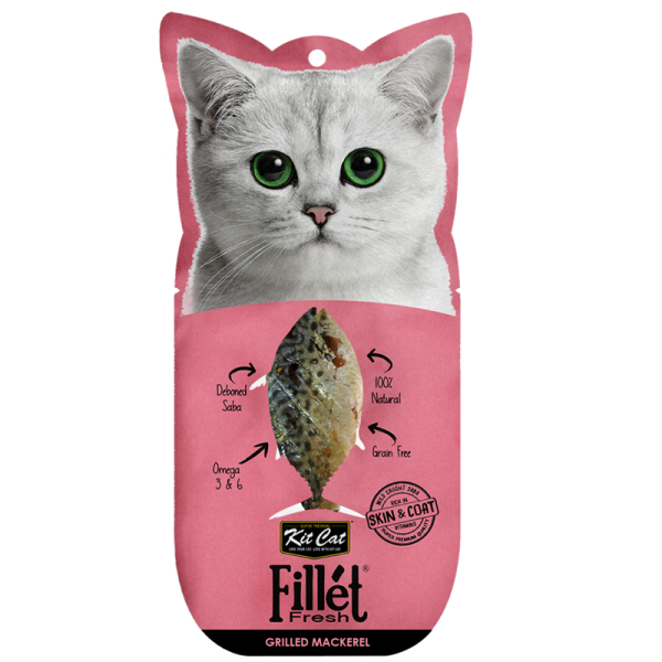 KITCAT FILLETFRESH GRILLED MACKEREL