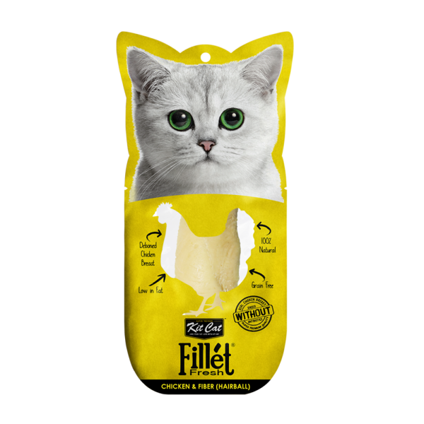 KITCAT FILLETFRESH CHICKEN & FIBER