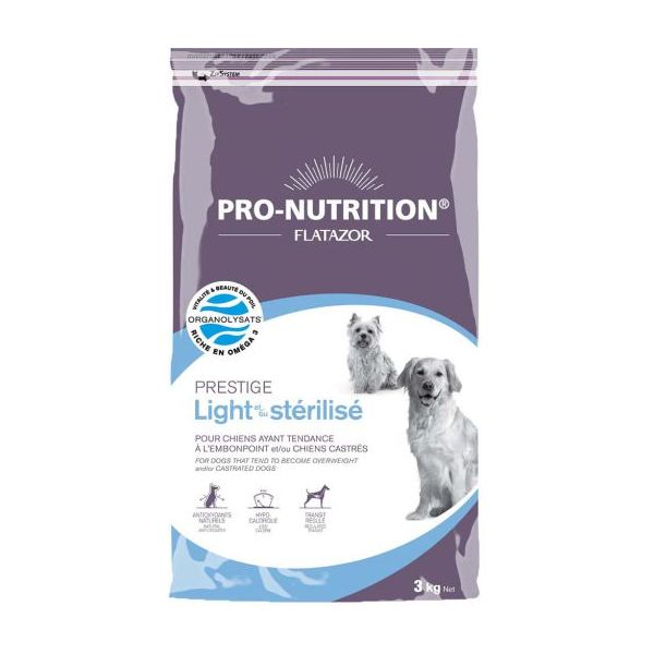 Flatazor Prestige Light ou Stérilize 15Kg