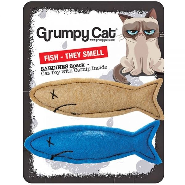 Grumpy Cat Smelly Sardines (x2)