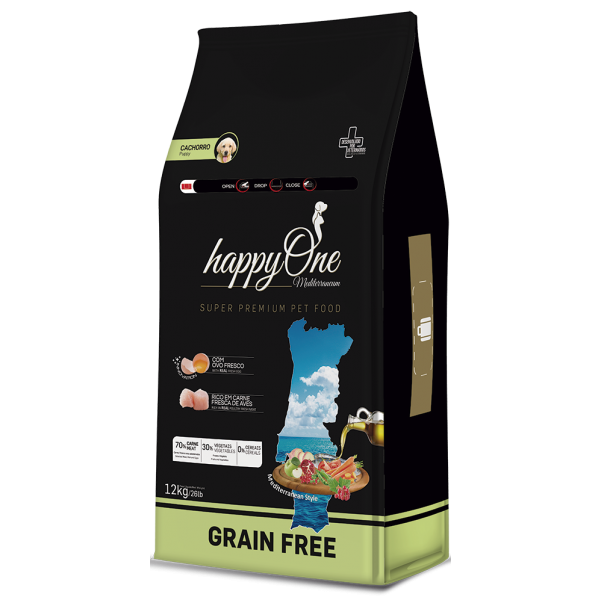 HAPPYONE MEDITERRANEUM CACHORRO 12Kg