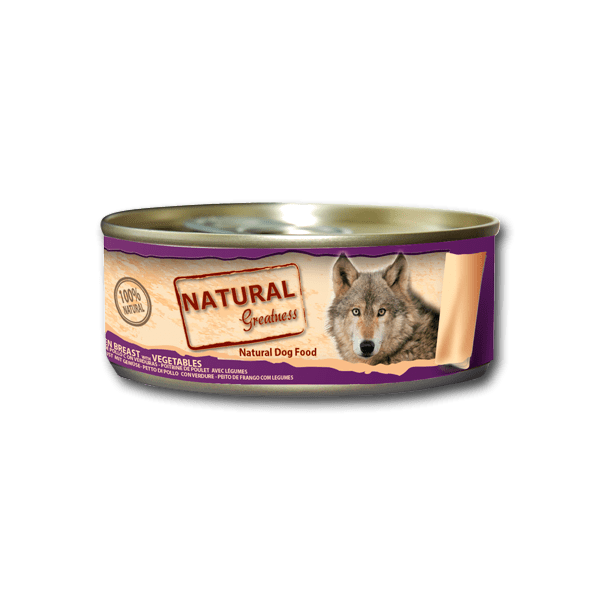 Natural & Greatness Peito de frango com Vegetais 156g