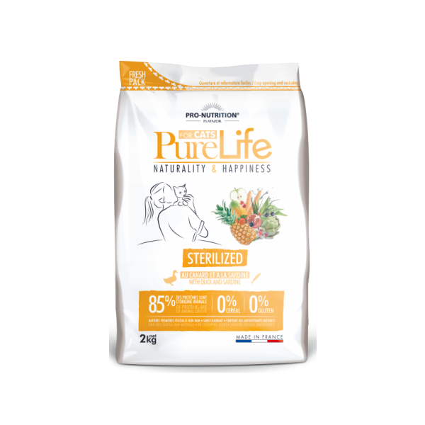 Flatazor Pure Life Grain Free Sterilized 2kg
