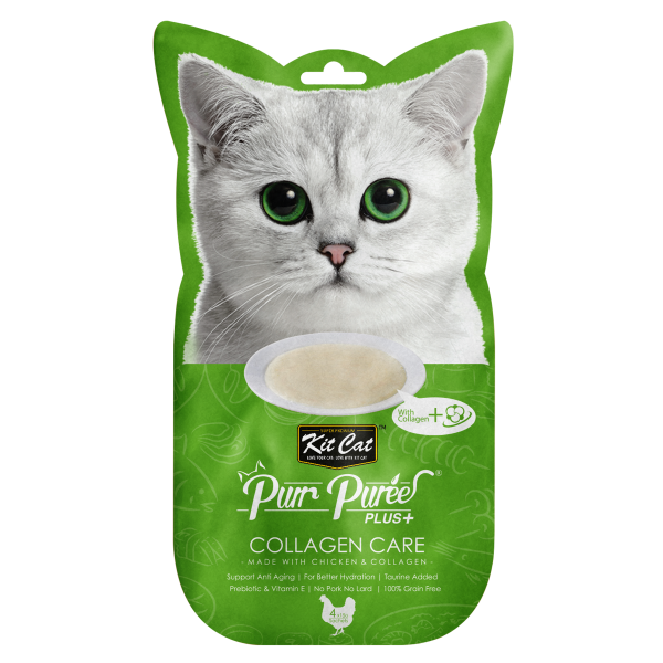 KITCAT PURRPUREE PLUS COLLAGEN (CHIKEN & COLLAGEN)