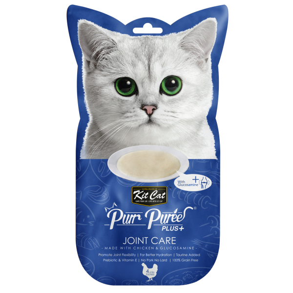 KITCAT PURRPUREE PLUS JOINT (CHIKEN & GLUCOSAMINE)
