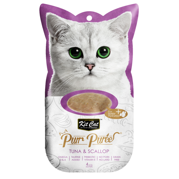 KITCAT PURRPUREE TUNA & SCALLOP