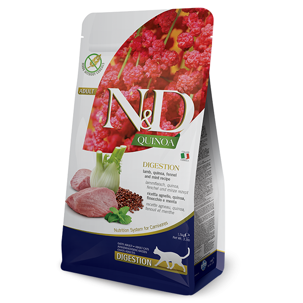 N&D QUINOA DIGESTION LAMB FELINE-1,5kg