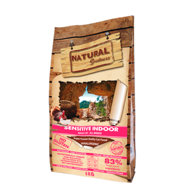 Natural & Greatness Sensitive Indoor 2Kg