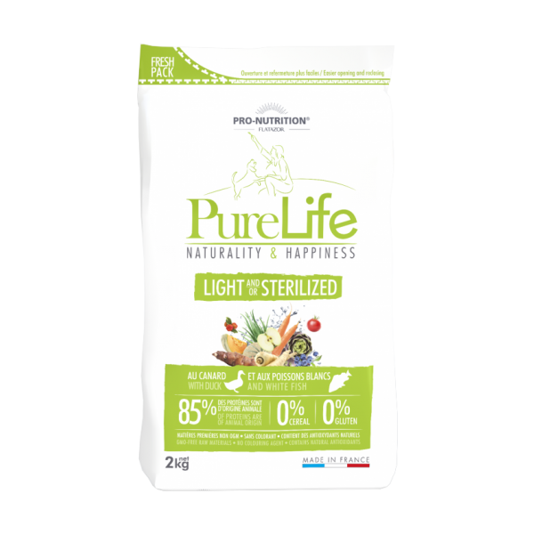 Flatazor Pure Life LIGHT / STERELIZED 12kg