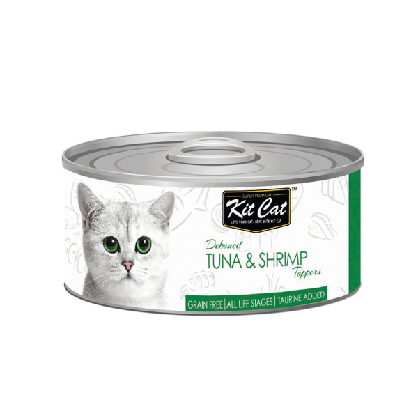 KITCAT TUNA & SHRIMP 80 GR 