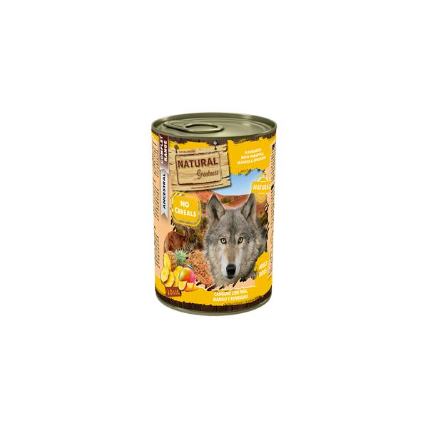 Kangaroo & Pineapple with Mango & Spirulina