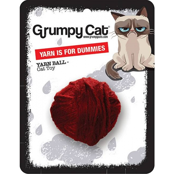 Grumpy Cat Yarn Ball for Dummies