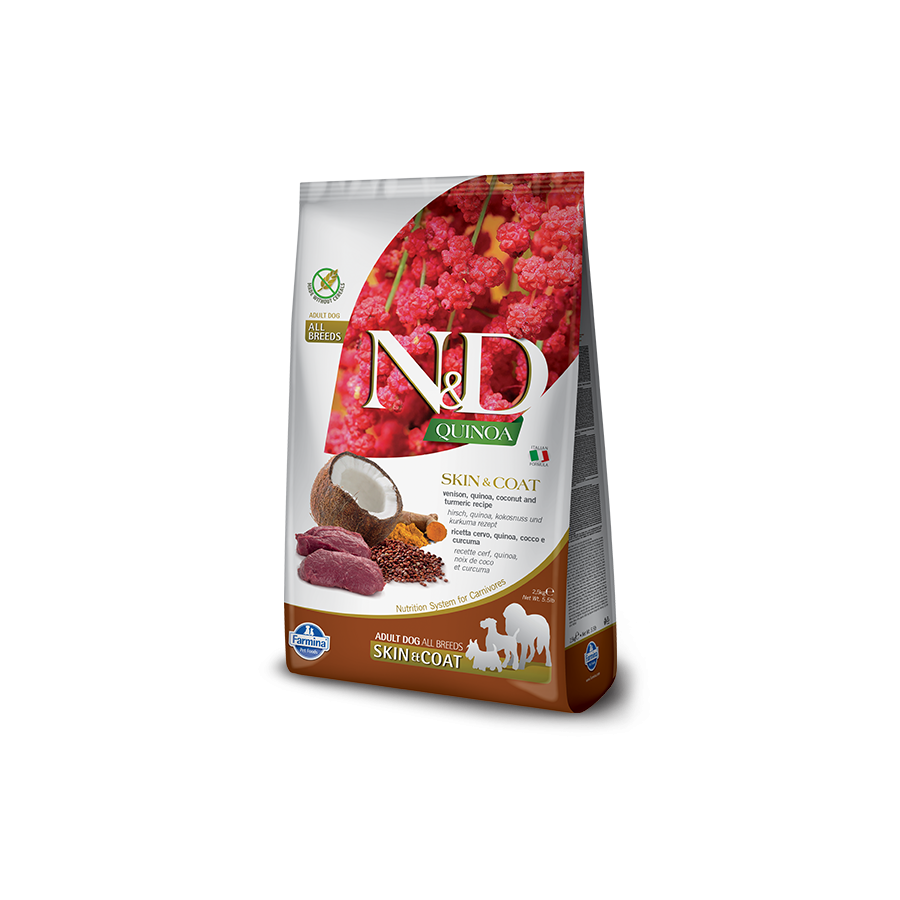 N&D Skin & Coat Venison Canine 2.5Kg